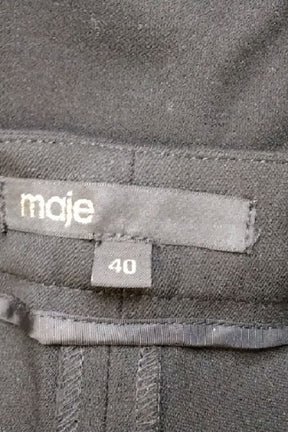 Pantalon slim Maje  Noir