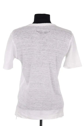 T-shirt Zadig & Voltaire Blanc en Lin