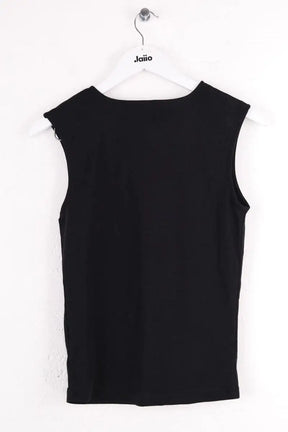 Top sans manche S.S.Daley Noir en Coton