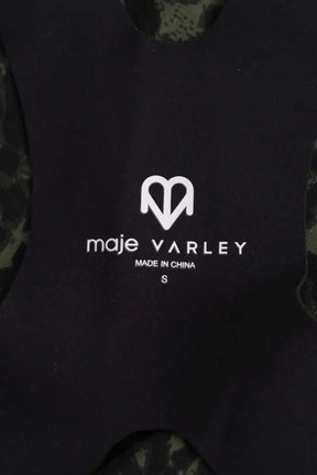 Brassière Maje Noir en Synthétique