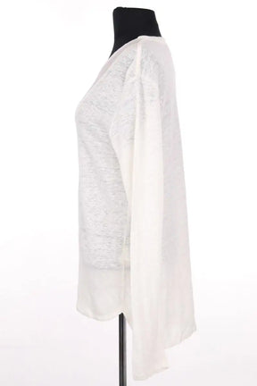 Top Iro Stanka Blanc en Lin