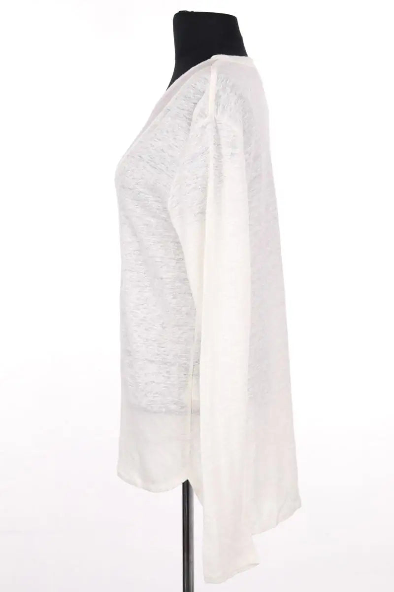 Top Iro Stanka Blanc en Lin