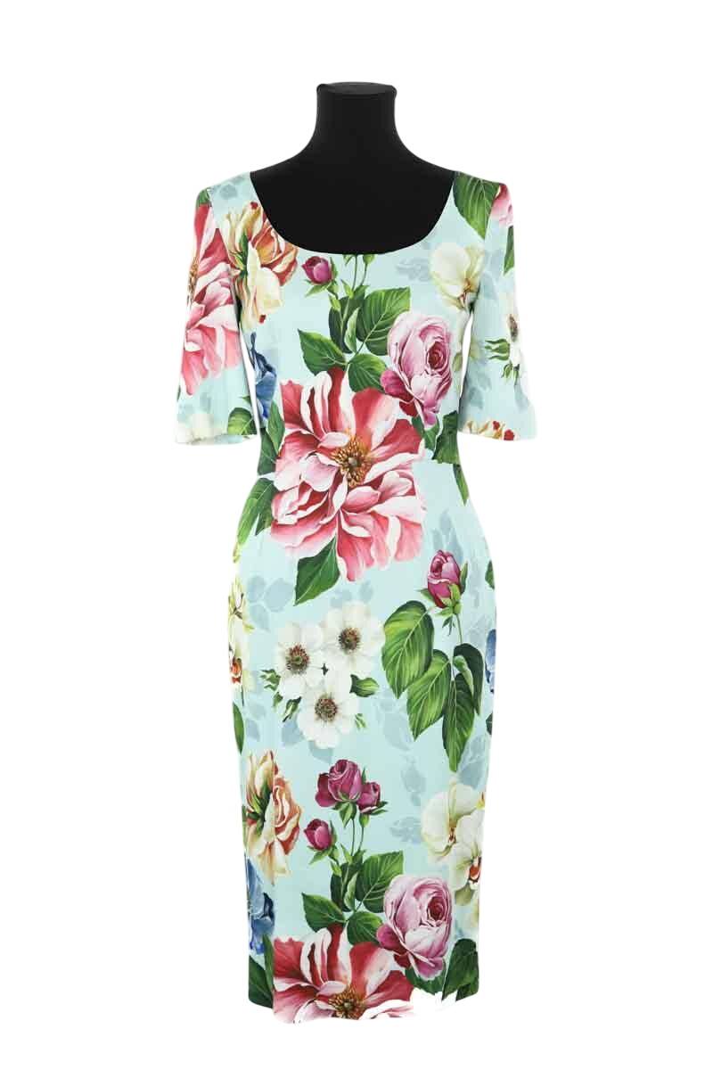 Robe Dolce & Gabbana  Vert