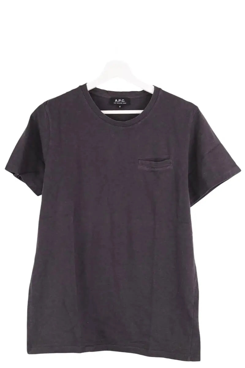 T-shirt APC Noir en Coton, taille M - Seconde Main