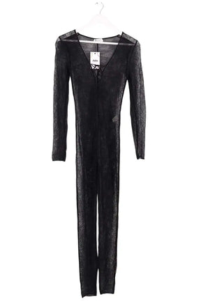 Combinaison Saint Laurent Noir en Coton, taille S - Seconde Main