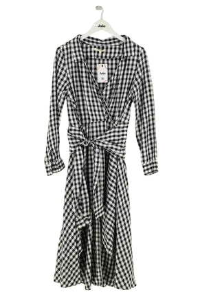 Robe Maje Noir en Viscose, taille S - Seconde Main