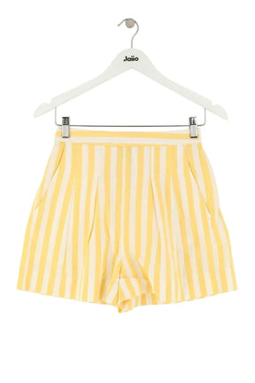 Mini short Sézane Jaune en Coton, taille XS - Seconde Main