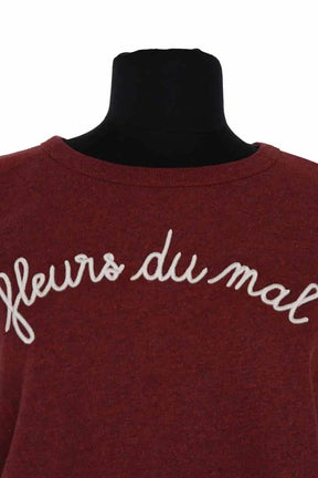 Sweatshirt Maison Labiche Rouge en Coton