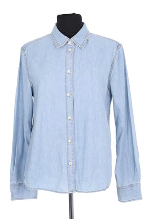 Chemise ME + EM Bleu en Coton, taille M - Seconde Main