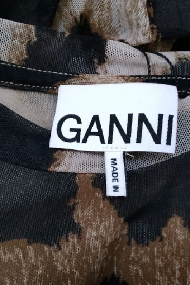 T-shirt Ganni  Marron