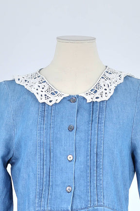 Robe Sandro  Bleu