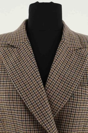Blazer Maje Marine en Laine