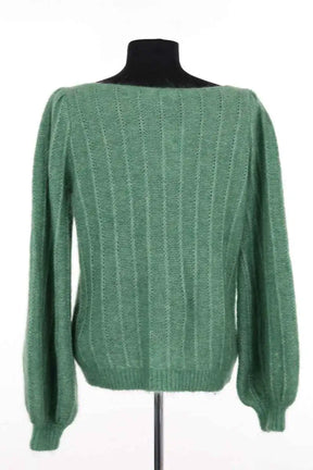 Pull Sézane Vert en Laine
