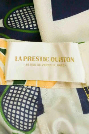 Pantalon La Prestic Ouiston Marine en Soie