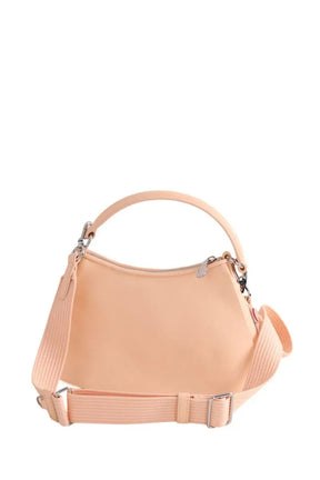 Sac à bandoulière Lacoste Lenglen cuir Défilé Rose en Cuir