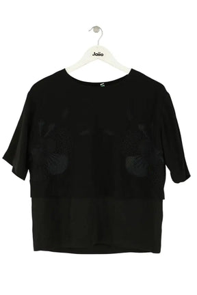 Top Kenzo Noir en Synthétique, taille S - Seconde Main