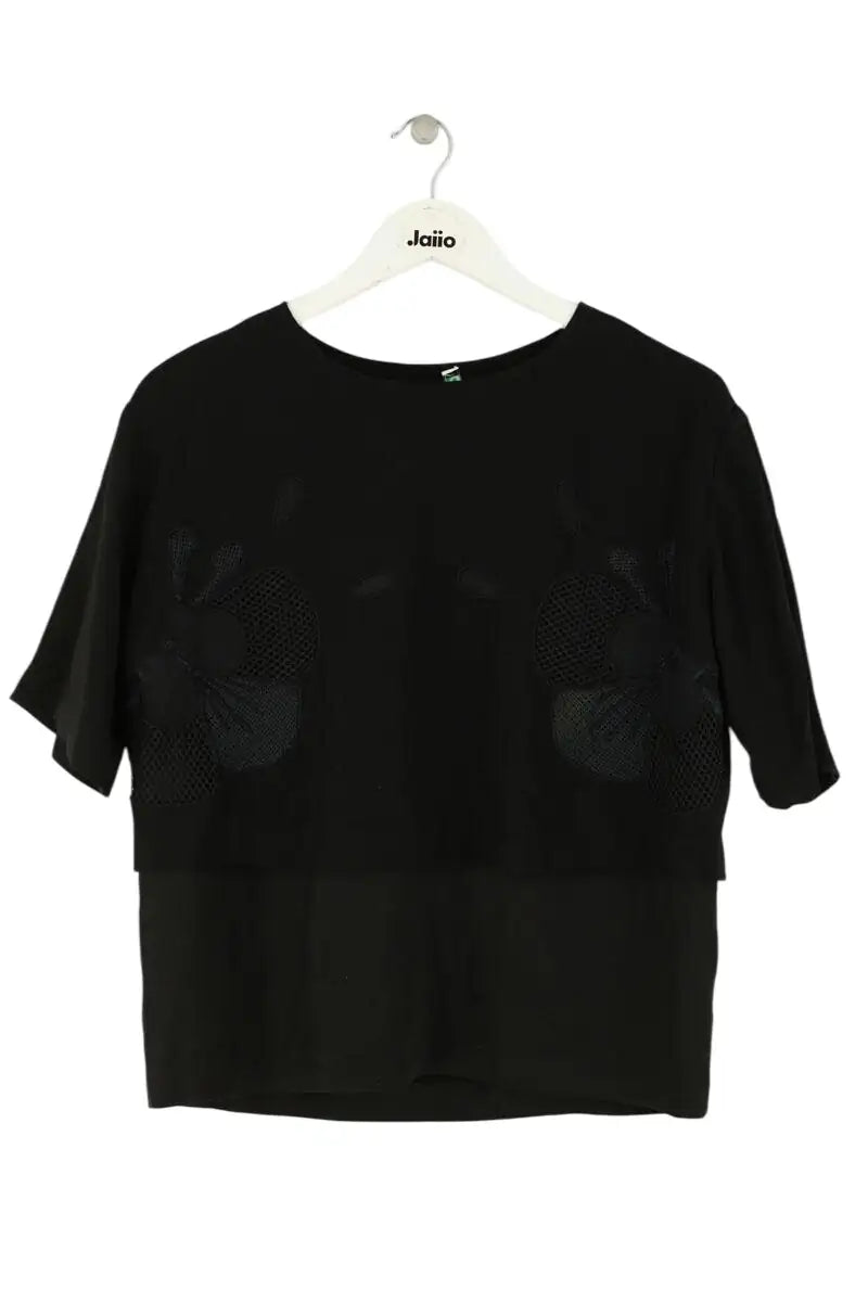 Top Kenzo Noir en Synthétique, taille S - Seconde Main
