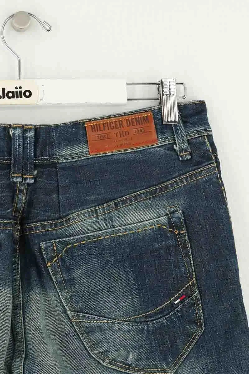 Jupe Tommy Hilfiger Bleu en Coton