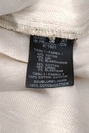 Pantalon droit Isabel Marant  Beige