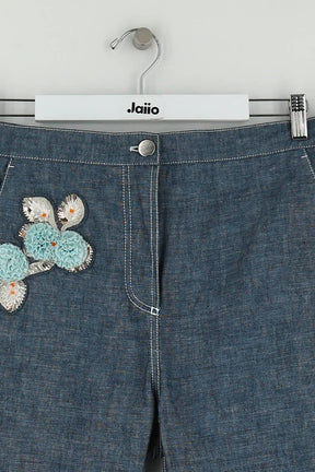 Pantalon droit Dior  Bleu