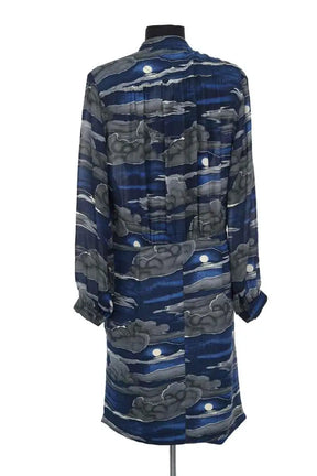 Robe Kenzo Bleu en Synthétique