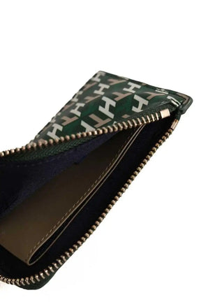 Porte-carte Tommy Hilfiger Vert en Cuir