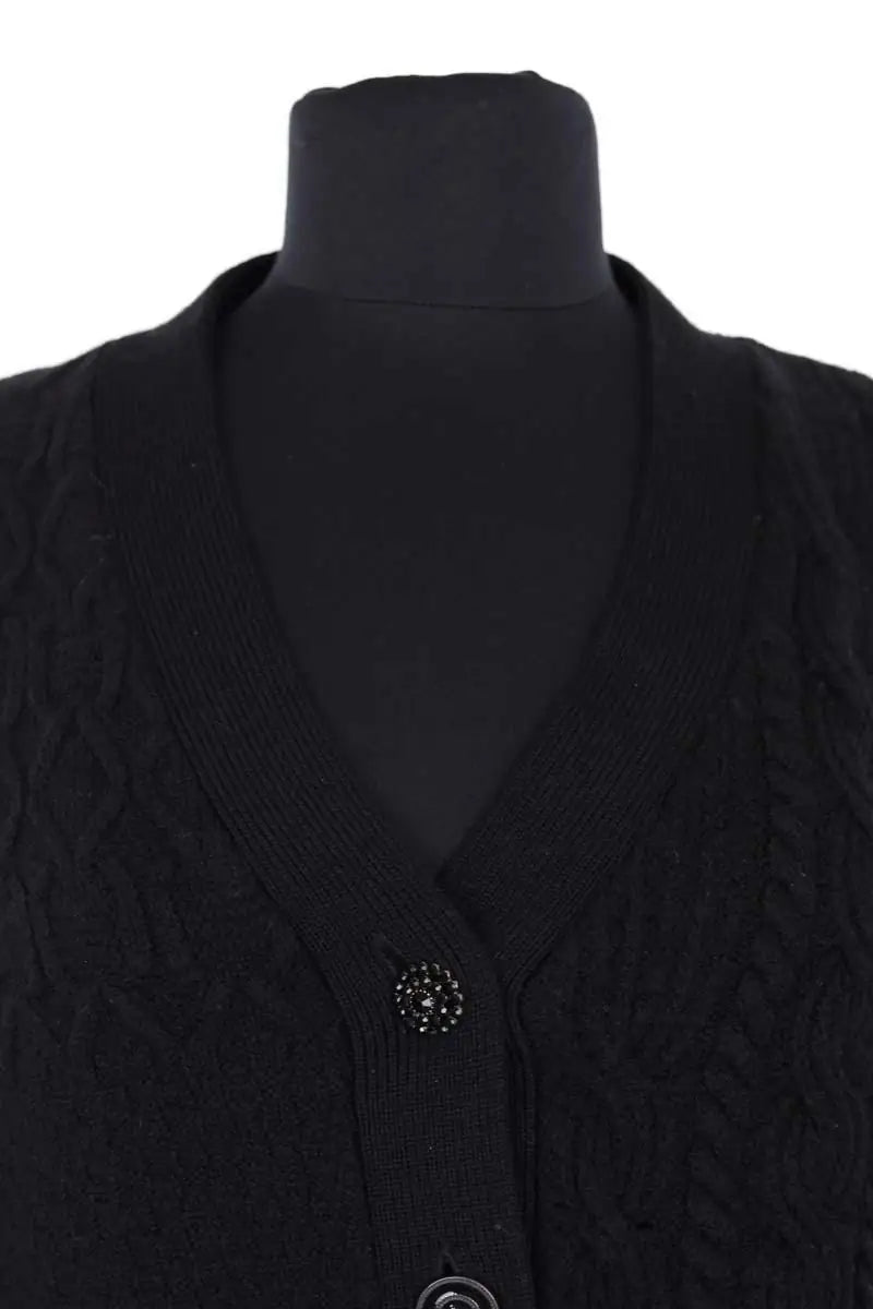 Cardigan The Kooples Noir en Laine
