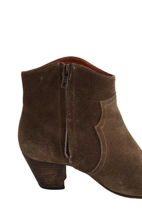 Boots Isabel Marant Kaki en Daim