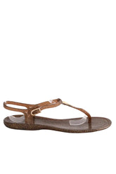 Sandales Jimmy Choo Doré en Plastique, taille 40 - Seconde Main