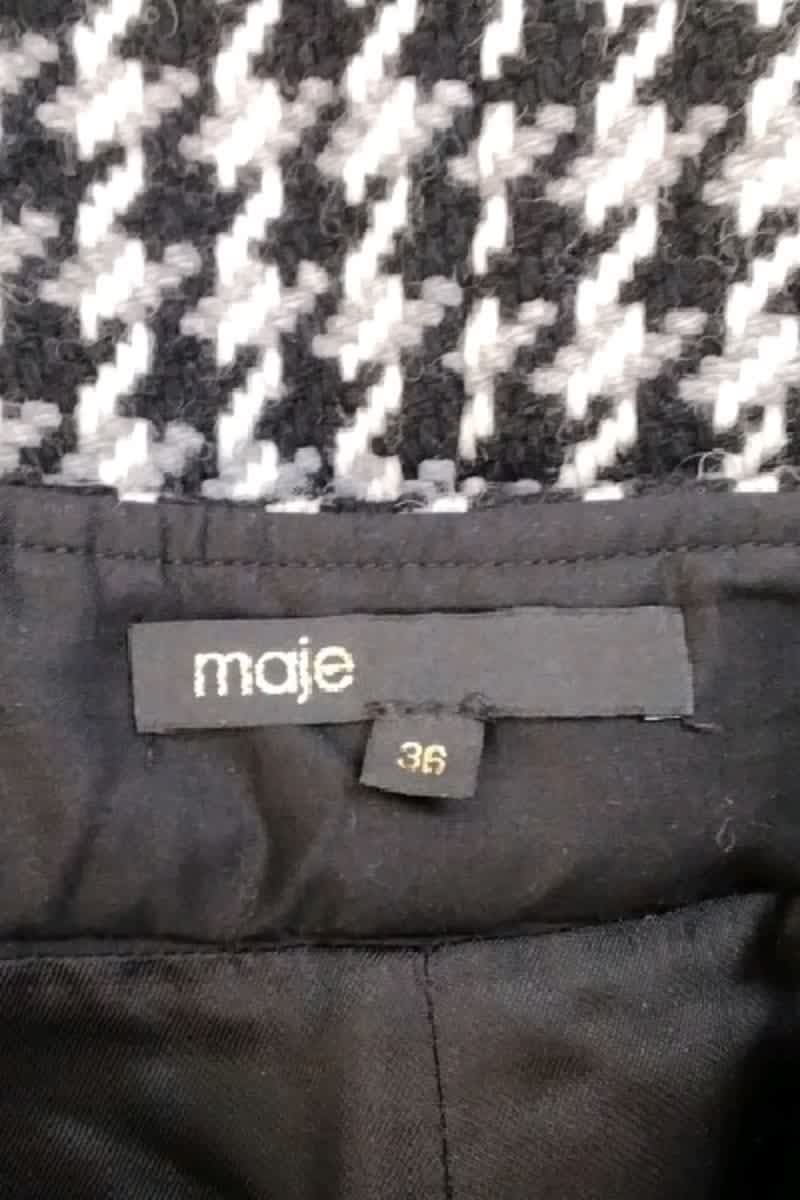 Mini jupe Maje  Noir