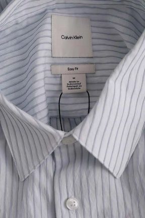 Chemise Calvin Klein Bleu en Coton