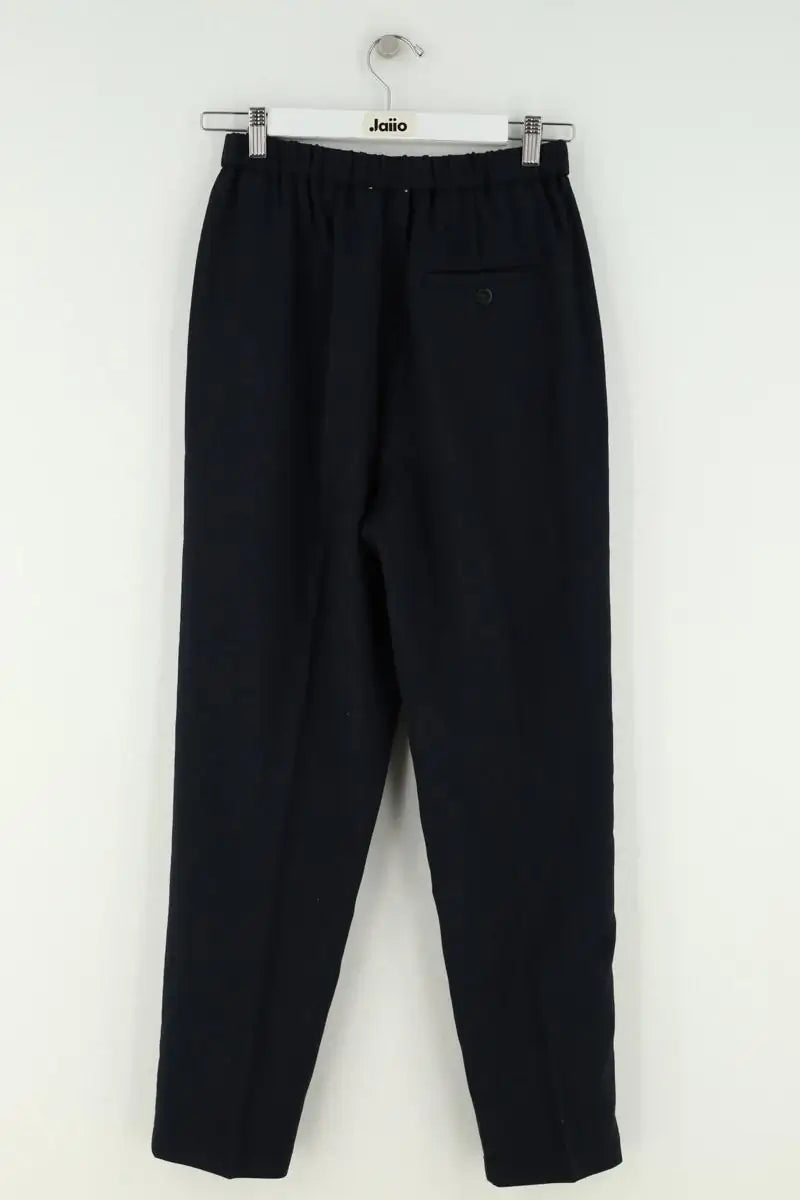 Pantalon droit Forte_Forte Bleu en Viscose