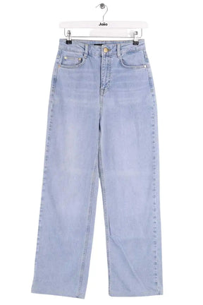 Jean droit Tara Jarmon Bleu en Coton, taille S - Seconde Main