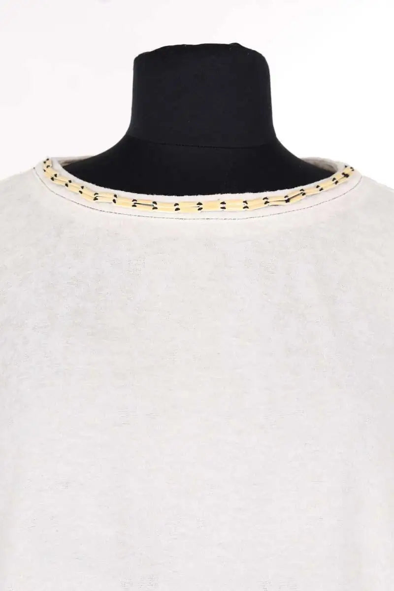 T-shirt Maje Beige en Synthétique