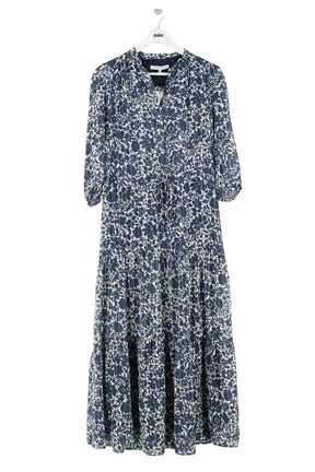 Robe Gerard Darel Bleu en Viscose, taille S - Seconde Main