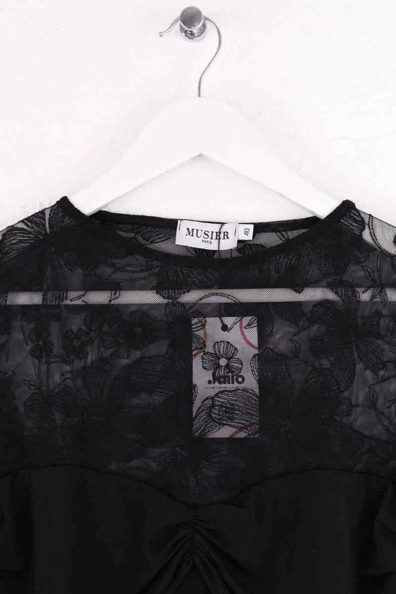 Blouse Musier Noir en Synthétique