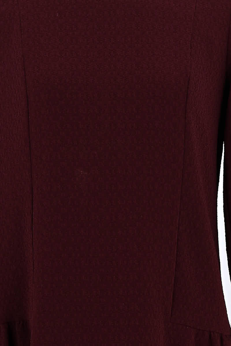 Robe Sézane  Bordeaux