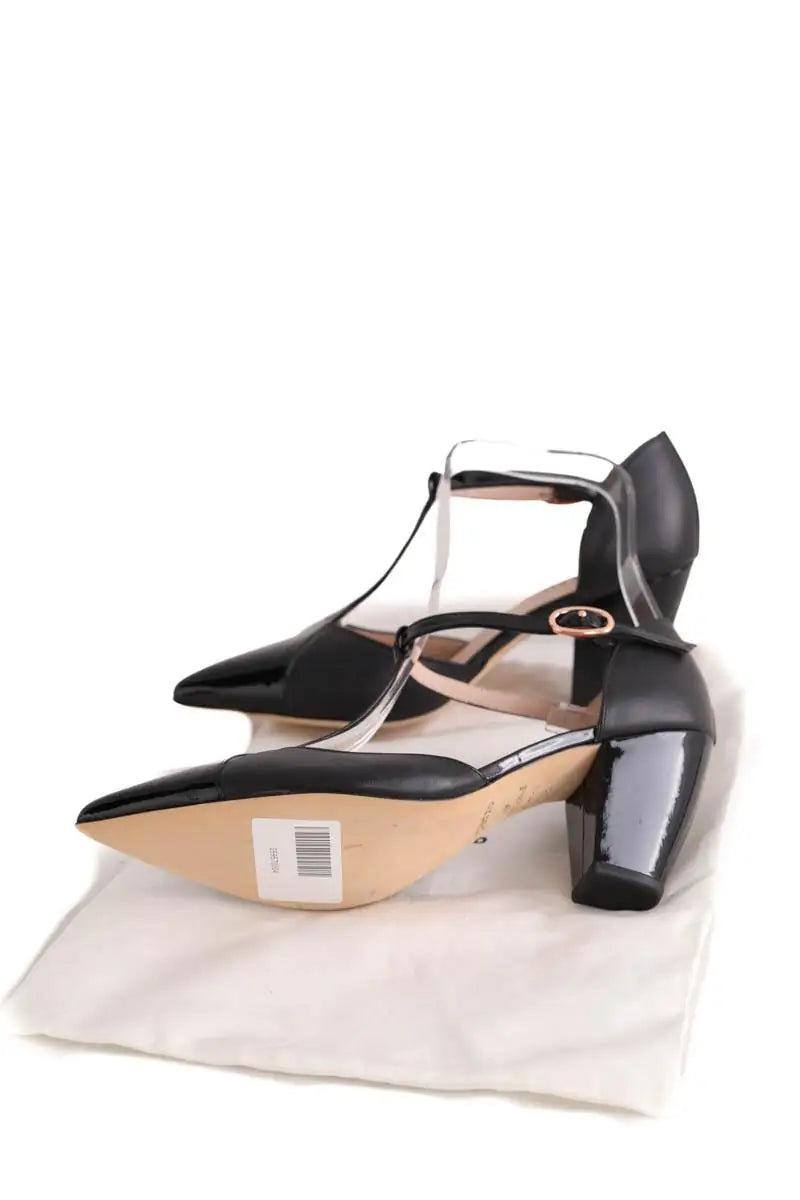 Talons Repetto Noir en Cuir