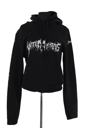 Sweatshirt VETEMENTS Noir en Coton, taille S - Seconde Main