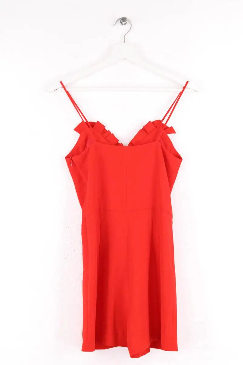 Mini short Ba&Sh Rouge en Synthétique