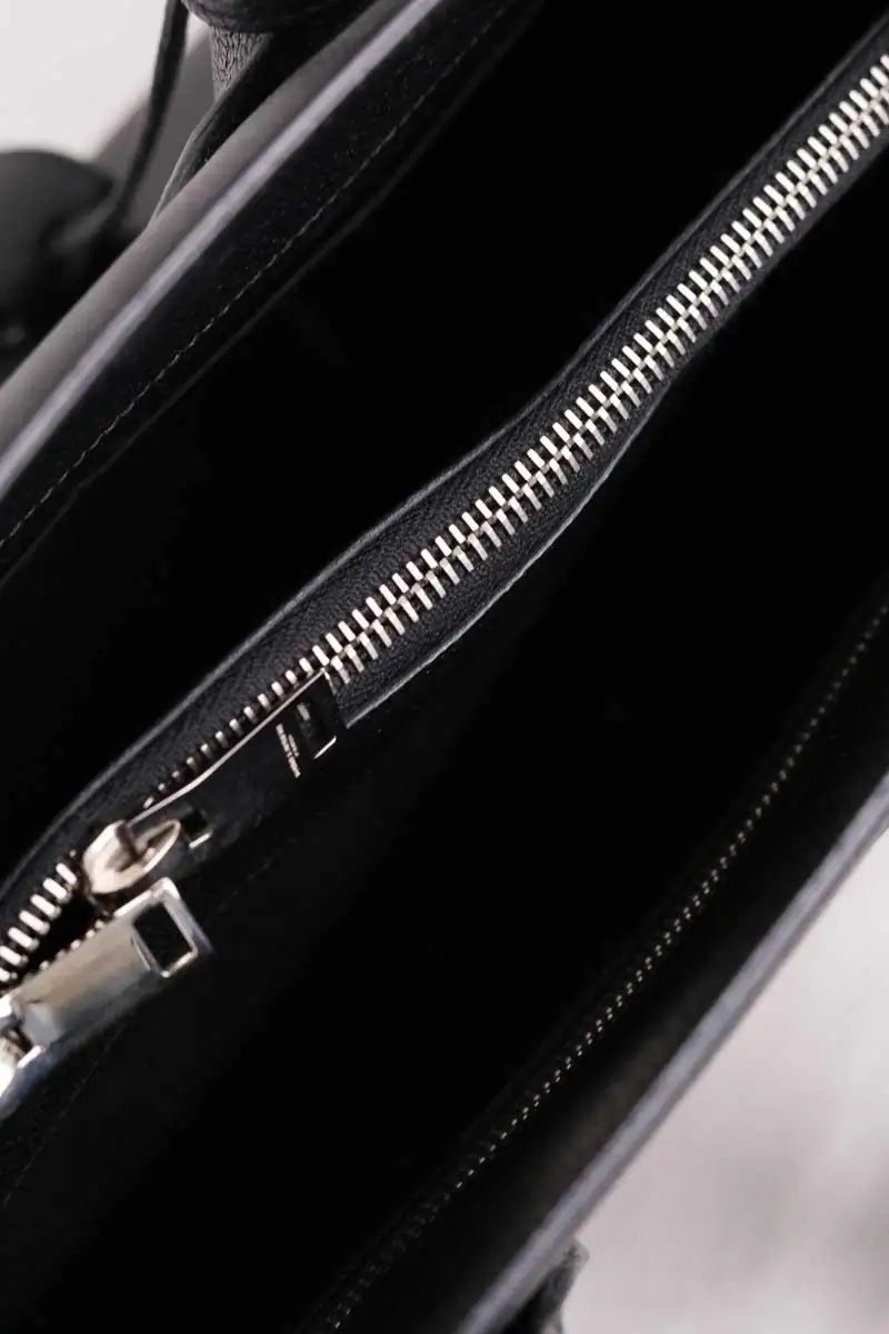 Sac porté épaule Saint Laurent Sac de Jour Noir en Cuir