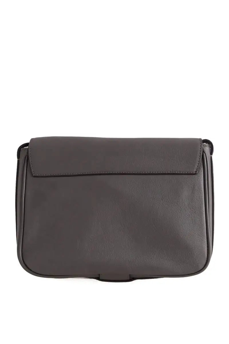 Sac à bandoulière Tila March Gris en Cuir