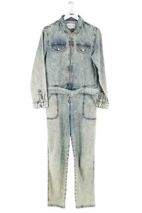 Combinaison Claudie Pierlot Bleu en Coton, taille L - Seconde Main