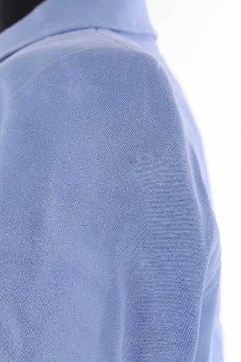 Blazer Joseph Bleu en Lin