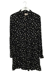 Robe Sézane Noir en Viscose, taille M - Seconde Main