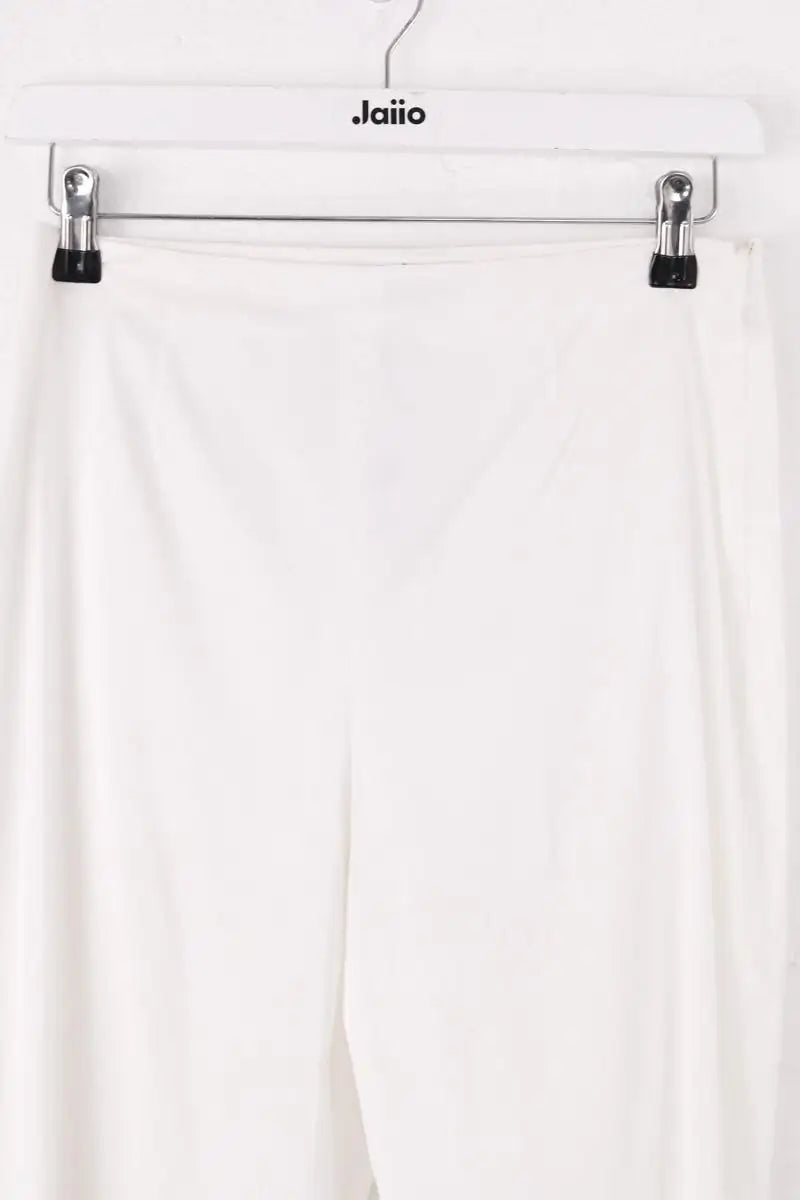 Pantalon Prada Blanc en Coton