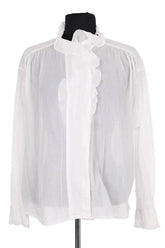 Chemise Isabel Marant Étoile Blanc en Coton, taille S - Seconde Main