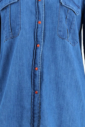 Chemise Maje  Bleu