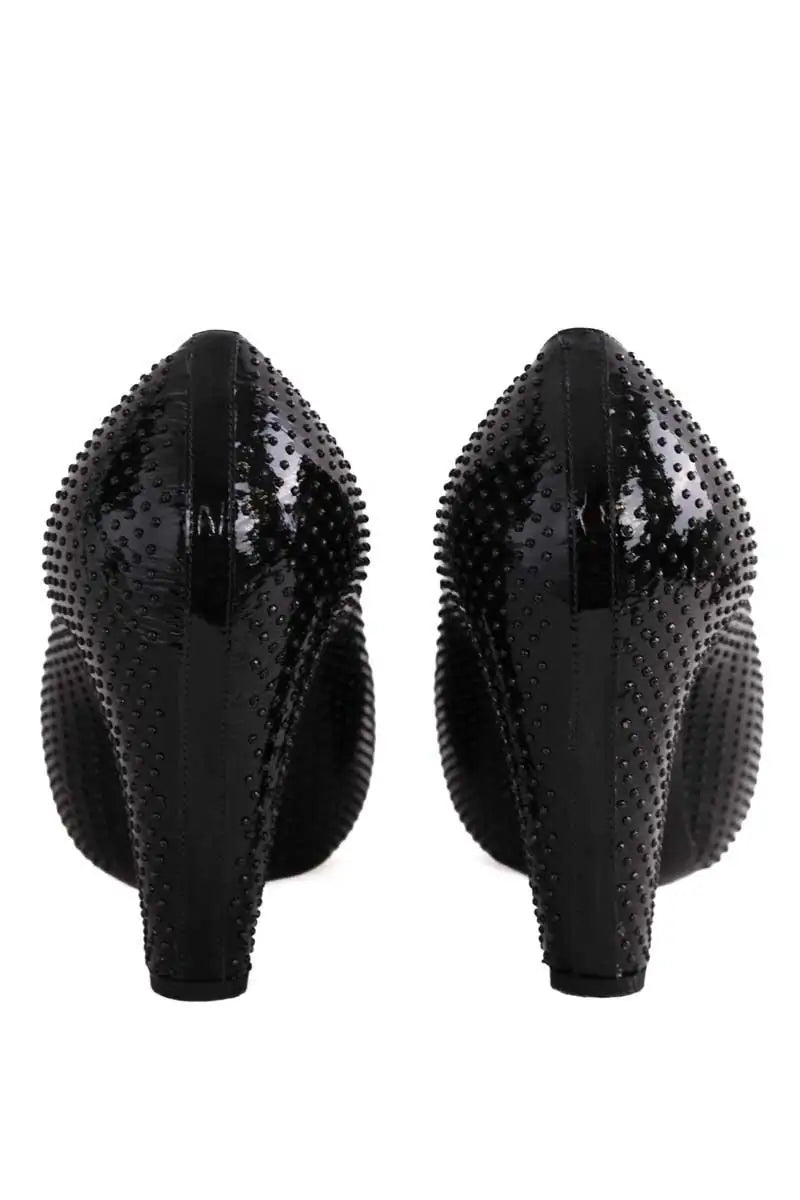 Talons Louis Vuitton Noir en Cuir