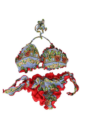 Maillot de bain Antica Sartoria Multicolore en Coton, taille L - Seconde Main